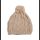 Palmikko-neulepipo lankatupsulla 50% villaa/50% akryyliä, fleece-vuorilla
