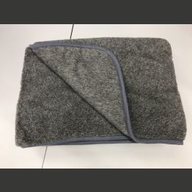ESITTELYKAPPALE Lambar NOKI tummanharmaa merinovillapeitto 1-puol. 230*200