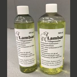 TARJOUS Villapesuaine 250 ml (sis. lanoliinia, pesuaineessa kookoksen tuoksua, puhdas, kuivunut vaate hajusteeton)