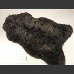 SUPERTARJOUS Upea luonnonvärinen musta Lampaantalja Islanninlammasta, luomuparkittu, pituus 100-110 cm (villa pidentää noin 5 cm taljaa joka suuntaan)