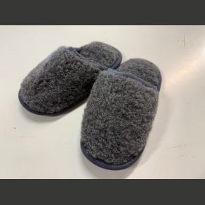 UUTUUS Kevyet Villapistokastossut KOTITOSSUT 100% merinovillaa HARMAAT (reilu mitoitus)