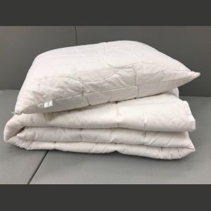 SUPERTARJOUS Terveyskarhu Villatäytepeitto 150*200 (400g/m2) ja tyyny 50x60 yhdessä