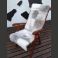 Beige istuinpäällinen lampaantaljasta 40x160 cm (nahan leveys ja pituus)