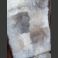 Vaalea, monivärinen istuinpäällinen lampaantaljasta 40x160 cm (nahan leveys ja pituus)